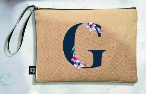 Bolso de mano letra g - regalos de boda